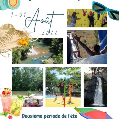 JEUNESSE : programme des activités du mois d’Août à Saint-Affrique