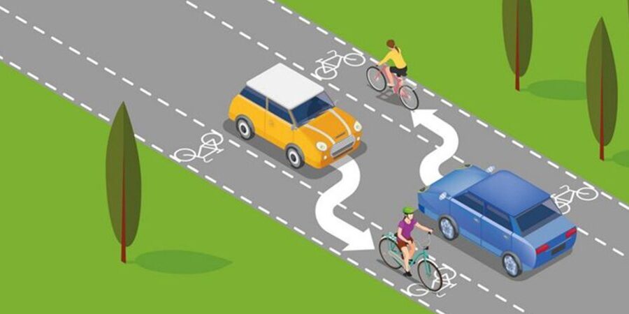 Circulation : Nouvel aménagement cyclable rue Jean-Moulin