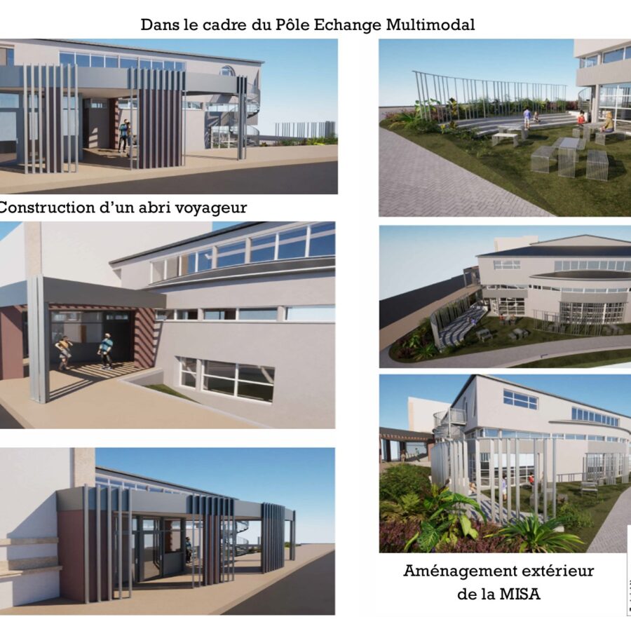 Ecomobilité : Le pôle d&rsquo;échange multimodal est en route à Saint-Affrique