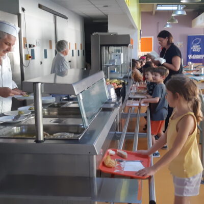 Les menus de la restauration centrale pour la cantine scolaire