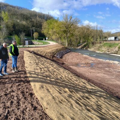 TRAVAUX : Focus sur le chantier de la zone d’expansion des crues