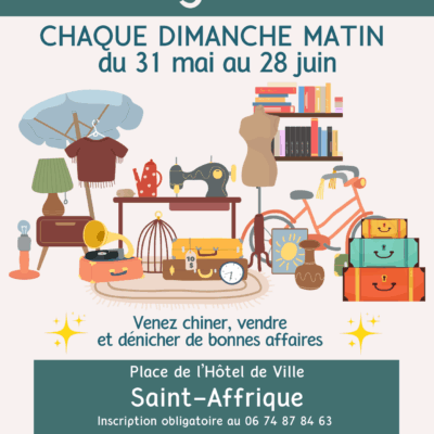 Une brocante- vide grenier pour animer le cœur de ville