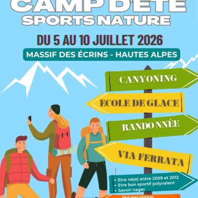 Jeunesse : Séjour à la montagne au fil de l’eau, cet été, avec le service des sports