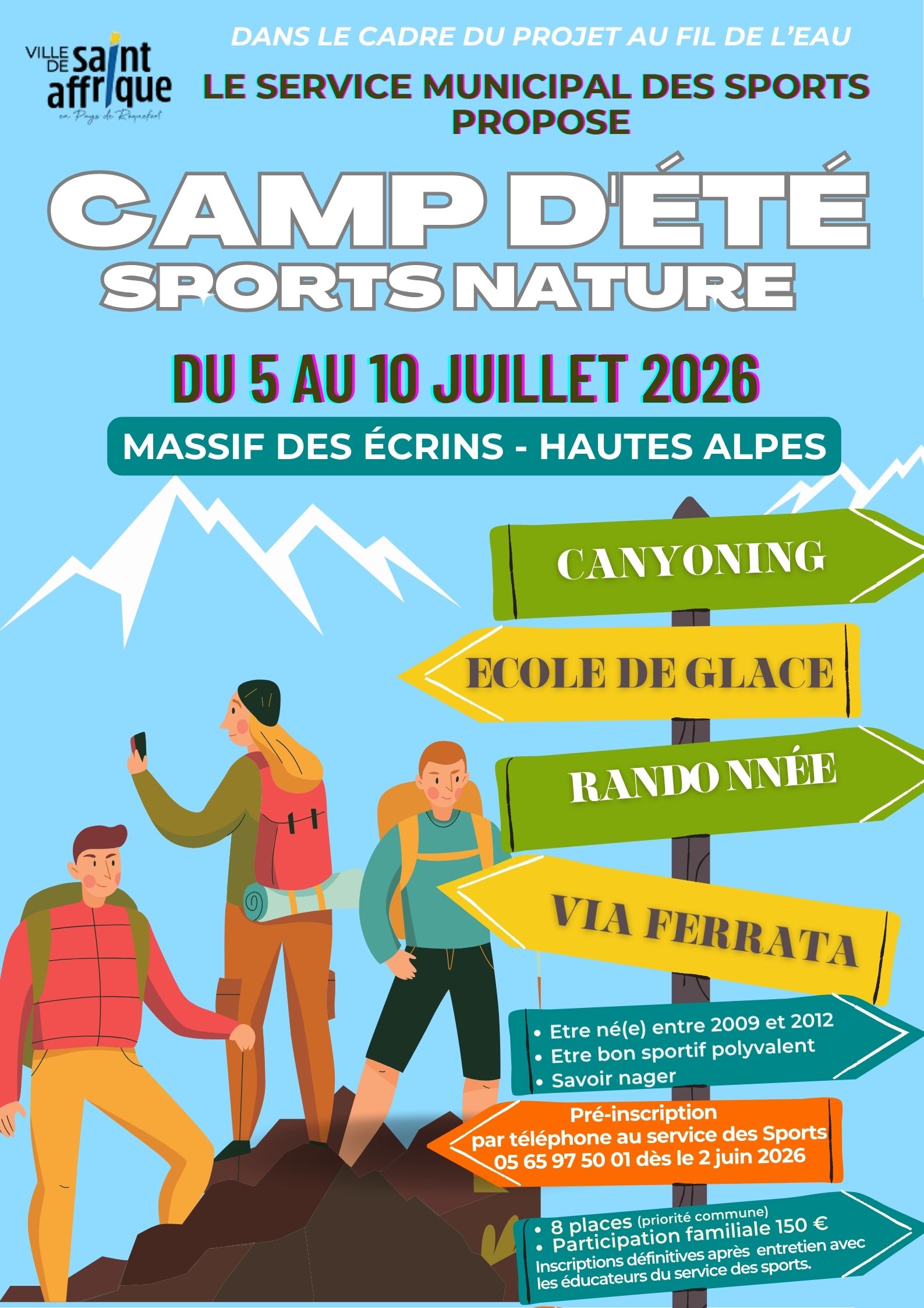 camp sports-été 2026