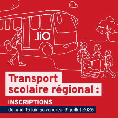 Transport scolaire régional : Inscriptions ouvertes du 15 juin au 31 juillet