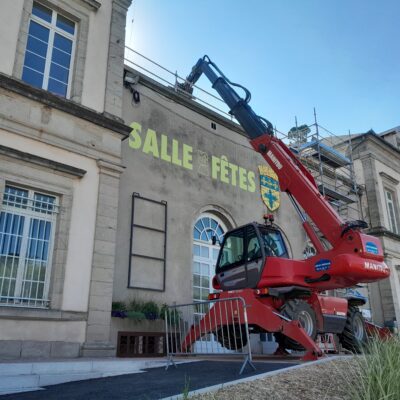 TRAVAUX : Prochaine fin de chantier à la salle des fêtes