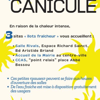 Alerte canicule : la salle Rivals accueille le public pour une pause fraicheur