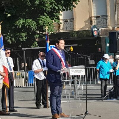 Célébration du 14 Juillet à Saint-Affrique